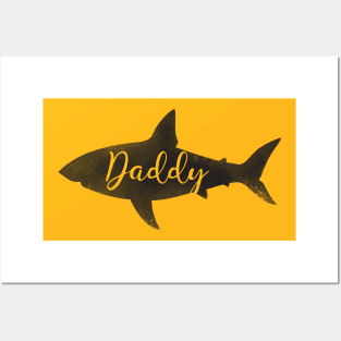 Daddy Shark - Shark family series Posters and Art